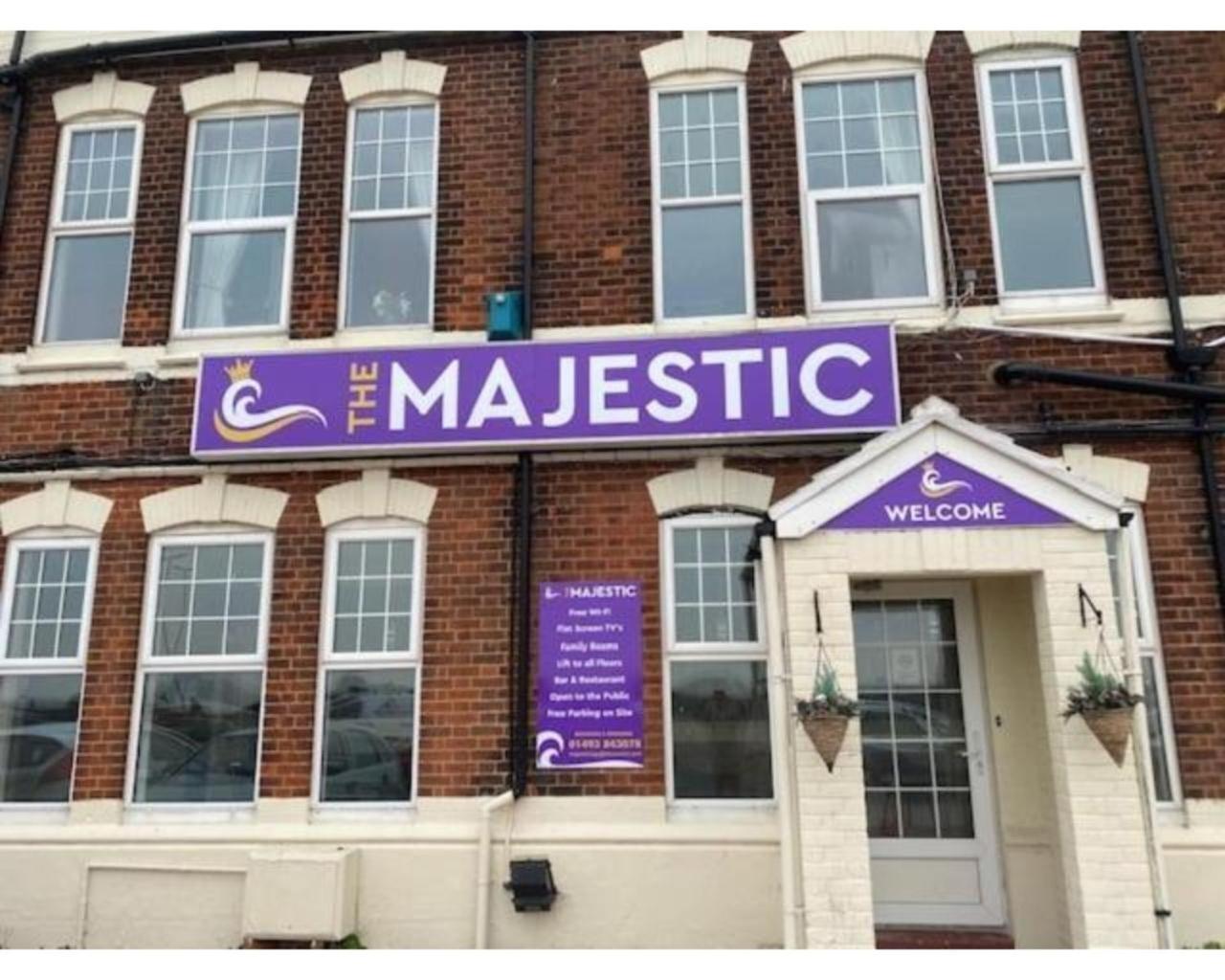 The Majestic Bed & Breakfast Горад Грэйт Ярмут Екстериор снимка